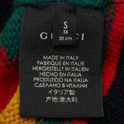 مملوكة مسبقًا Gucci x NY Yankees Green Embroidered Wool Beanie S
