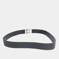 Pre Owned Gucci Leather Black belt (835193)