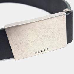 Pre Owned Gucci Leather Black belt (835193)