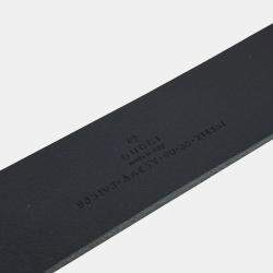 Pre Owned Gucci Leather Black belt (835193)
