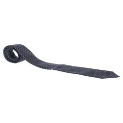 Pre Owned Gucci Navy Blue Geometric Patterned Silk Tie 