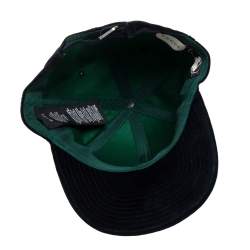 Pre Owned كاب بيسبول غوتشي قطيفة مطرز أل ايه أزرق كحلي