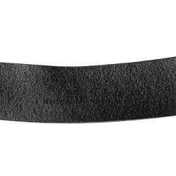 Pre Owned Gucci Black Guccissima Leather Square G Belt 100CM