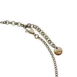 Gucci Sterling Silver Interlocking G Pendant Necklace