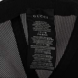 Pre Owned Gucci Beige Bee Print GG Supreme Canvas Baseball Hat Size M