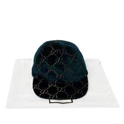 Gucci Green Velvet GG Baseball Cap M