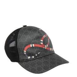 Gucci Kingsnake print GG Supreme baseball hat - ShopStyle