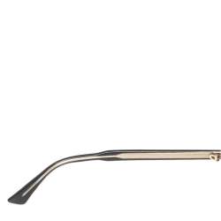 Pre Owned نظارة شمسية غوتشي GG0124s سوداء مستديرة