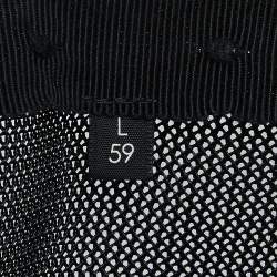 Pre Owned قبعة باسبول غوتشي كانفاس GG سوبريم مطبوع نقشة ثعبان بيج M