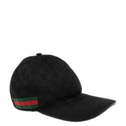 Gucci Men's GG Web Stripe Baseball Hat