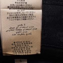 Pre Owned Gucci Black GG Supreme Jacquard Bucket Hat 