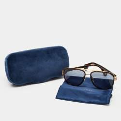 Gucci Dark Brown/Gold GG04448S Square Sunglasses