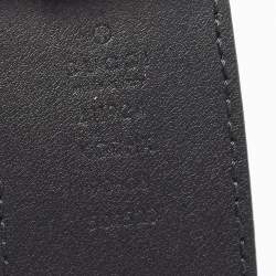 Gucci Black Supreme Canvas Interlocking G Belt 90CM
