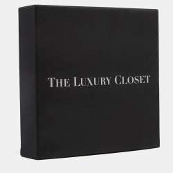 Pre Owned Gucci Navy Blue Diagonal Striped Silk Traditional Tie