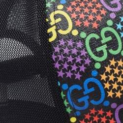 Gucci Multicolor Psychedelic GG Canvas & Mesh Baseball Cap S