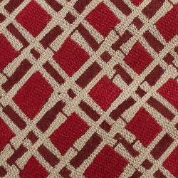 Gucci Red Patterned Bamboo & Silk Tie
