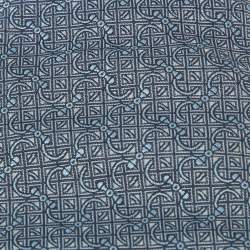 Gucci Blue Patterned Silk Tie