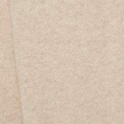 Gucci Beige Striped Edge Cashmere Blend Muffler 