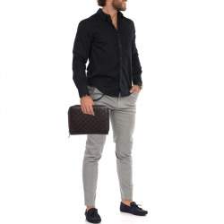 مملوكة مسبقًا Gucci Dark Brown Guccissima Leather Agenda Cover
