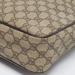 Gucci Beige GG Supreme Canvas Joy Messenger Bag