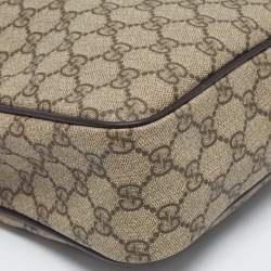 Gucci Beige GG Supreme Canvas Joy Messenger Bag