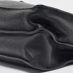 Gucci Black Soft Leather Business Briefcase