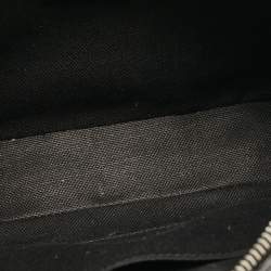 Gucci Black GG Supreme Canvas Wristlet Pouch