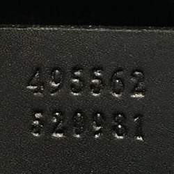 Gucci Black GG Supreme Canvas Wristlet Pouch