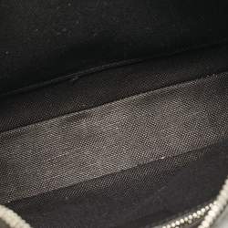 Gucci Black GG Supreme Canvas Wristlet Pouch