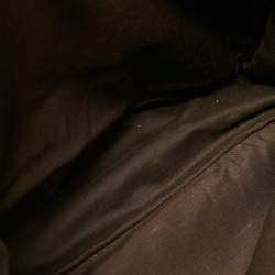 Gucci Dark Brown/Beige GG Supreme Canvas Messenger Bag