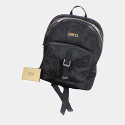 Gucci Black GG Nylon Canvas Off The Grid Backpack