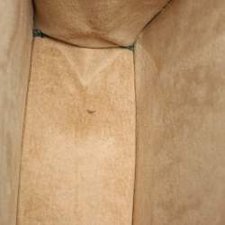 Pre Owned Gucci Green Leather Vintage Business Bag