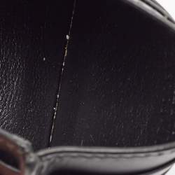 Gucci Black Guccissima Leather Card Holder