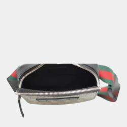 Gucci GG Supreme Double Pocket Belt Bag