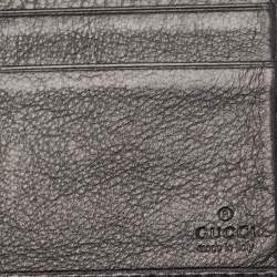 Pre Owned Gucci Black GG Canvas Hysteria Money Clip Wallet
