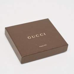 Pre Owned Gucci Black GG Canvas Hysteria Money Clip Wallet