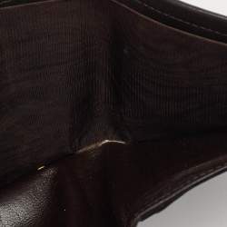 Gucci Beige/Brown GG Canvas and Leather Bifold Wallet