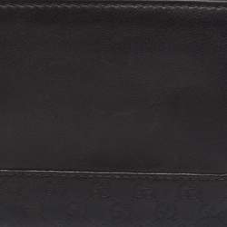 Gucci Black Microguccissima Leather Bifold Wallet