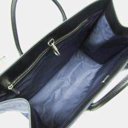 Gucci Off The Grid Nylon Leather Handbag Shoulder Bag Black Navy