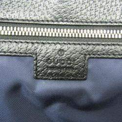 Gucci Off The Grid Nylon Leather Handbag Shoulder Bag Black Navy