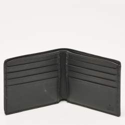 Gucci Beige GG Supreme Canvas Tiger Print Bifold Wallet