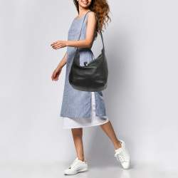 Gucci Black Leather Jackie 1961 Shoulder Bag