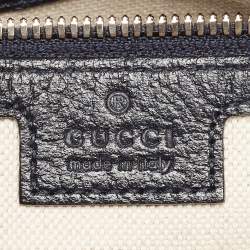 Pre Owned Gucci Blue GG Supreme Canvas Small Ophidia Crossbody Bag