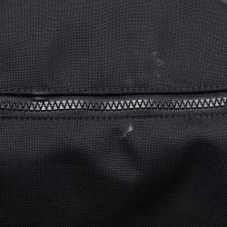 Gucci Black Nylon Web Drawstring Backpack