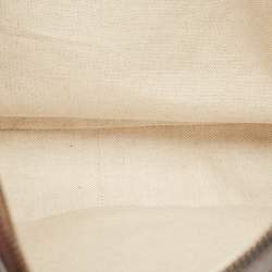 Gucci Brown/Beige GG Supreme Canvas Web Ophidia Briefcase