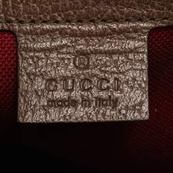 Gucci Beige/Ebony GG Supreme Canvas and Leather Square Messenger Bag