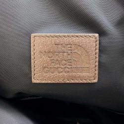 Gucci x The North Face Black White Nylon Leather Backpack