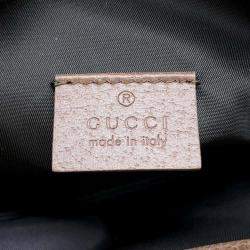 Gucci x The North Face Black White Nylon Leather Backpack