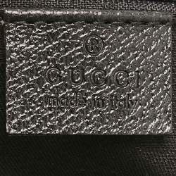 Gucci Black GG Canvas Web Boston Duffel bag