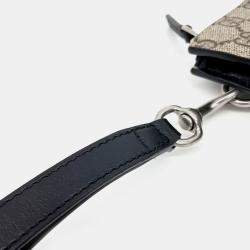Gucci Beige PVC GG Supreme Clutch Bag